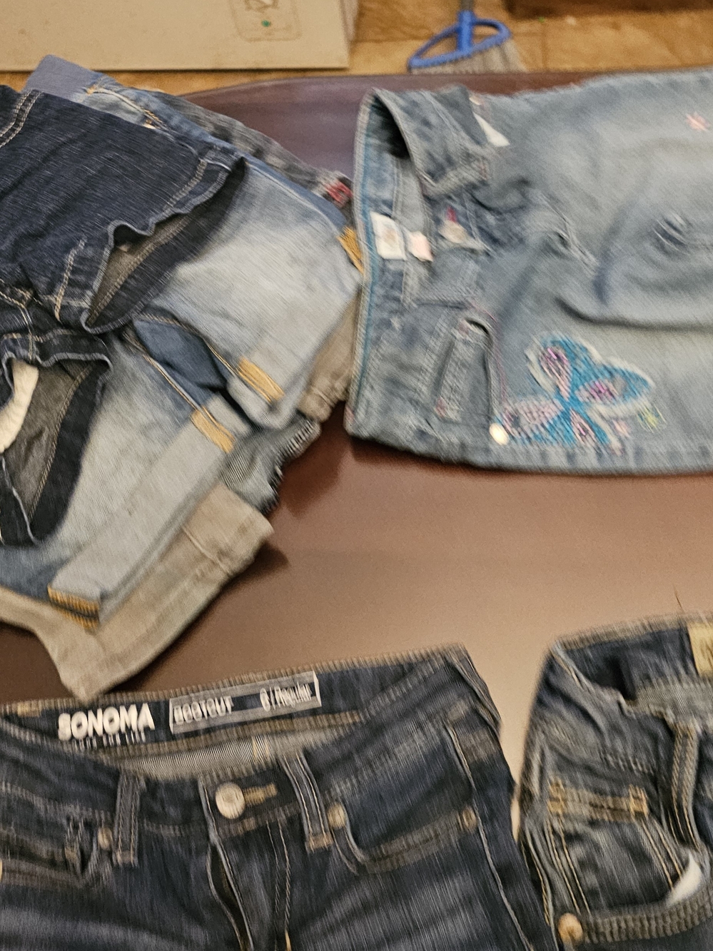 6T Girls Various Jeans And Jean Shorts